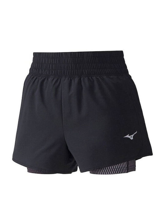 Mizuno Sportliche Herrenshorts Schwarz