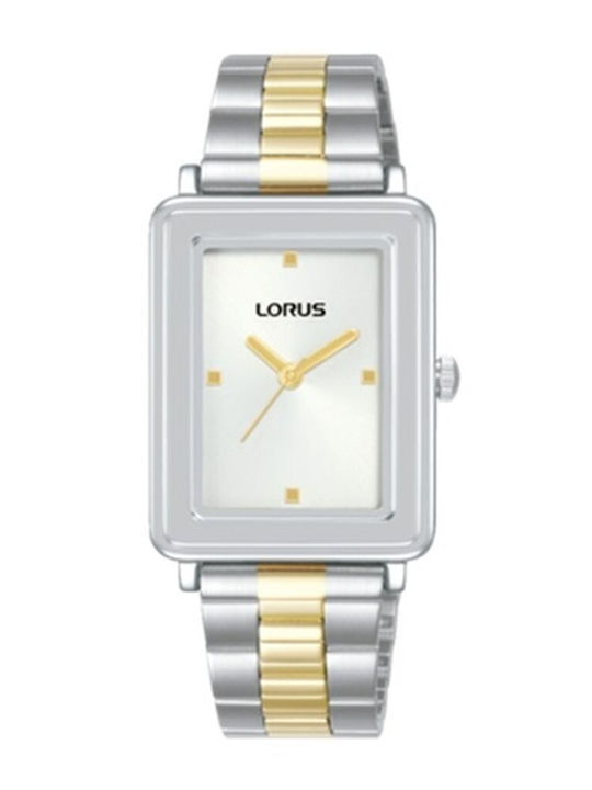 Lorus Γυναικείο Ρολόι 25mm Μπαταρίας με Χρυσό Μεταλλικό Μπρασελέ