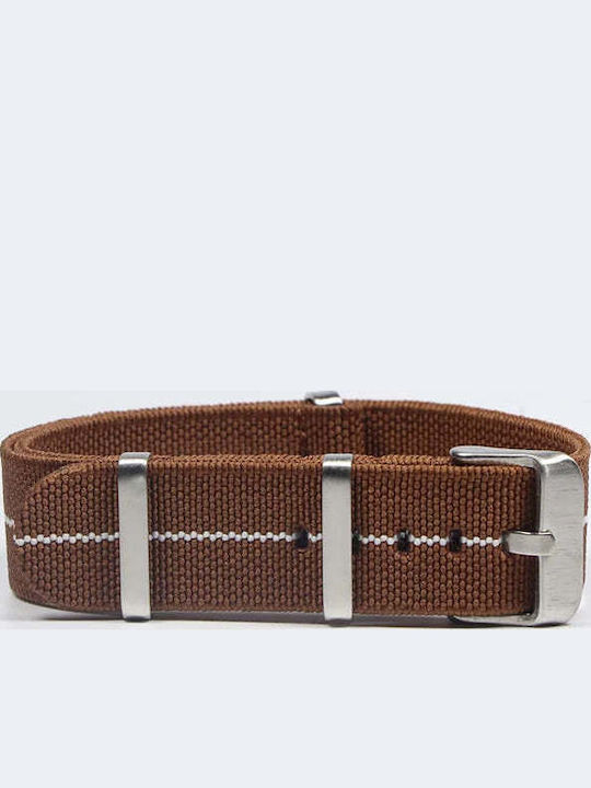 Fabric Strap Nato Brown 20mm