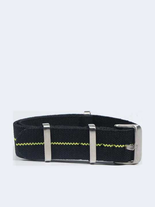 Fabric Strap Nato Black 20mm
