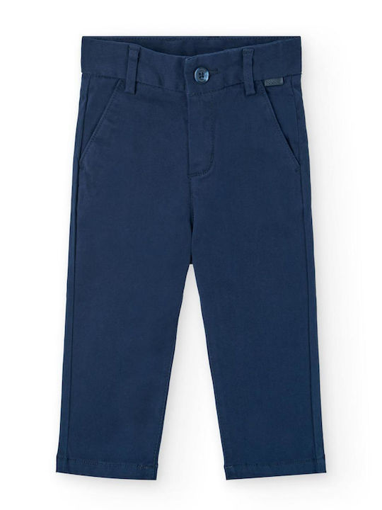 Boboli Kids Trousers Navy Blue