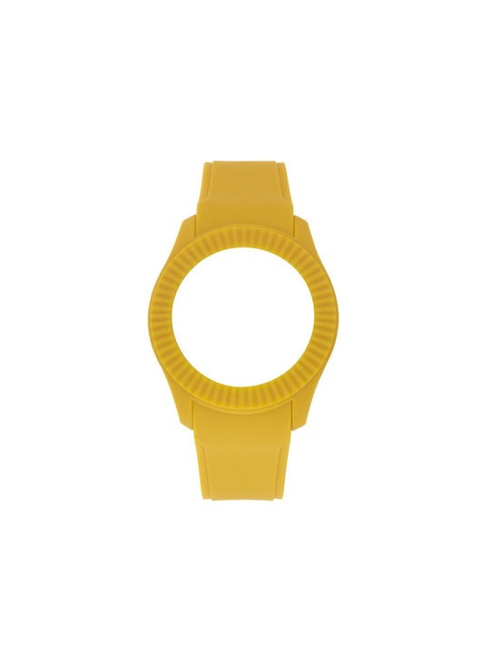 WATX & CO Rubber Strap Yellow