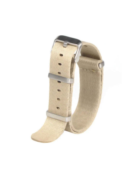 Fabric Strap Nato Brown 22mm