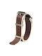 Fabric Strap Nato Brown 22mm