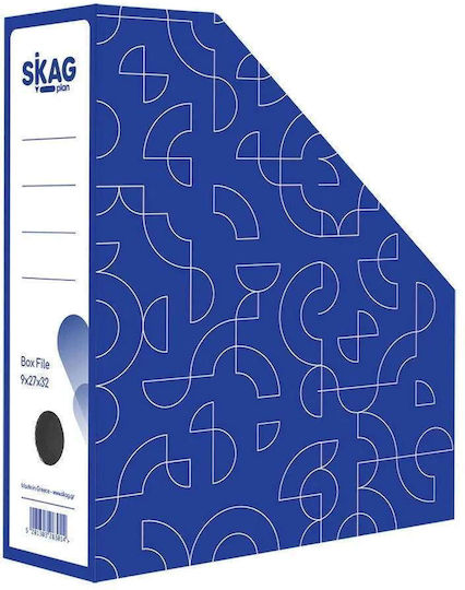 Skag Κουτί Κοφτό Χάρτινο Box File 9x27x32 Τυχαία Επιλογή Χρώματος