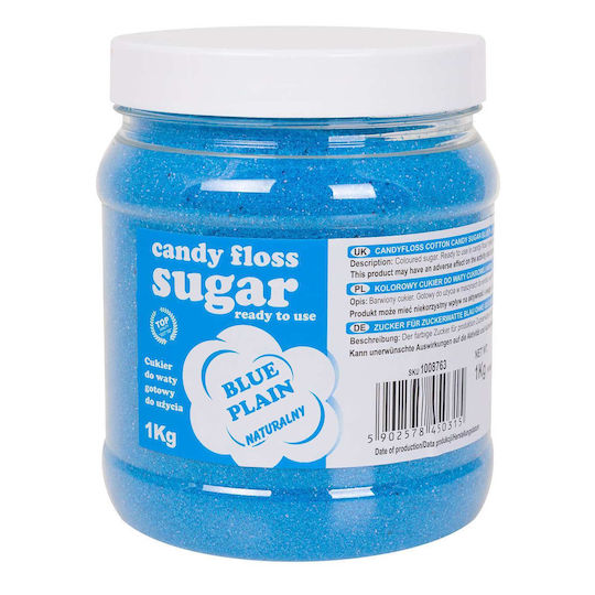 Bunter Zuckerwatte-Zucker Blau Natürlicher Zuckerwatte-Geschmack 1kg