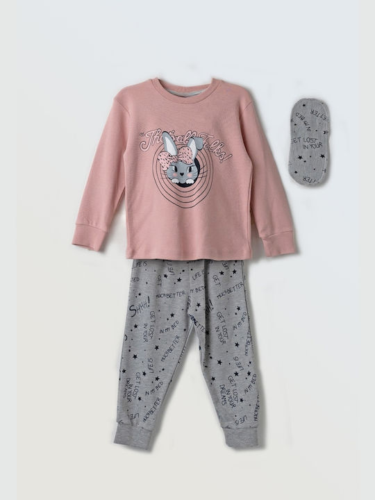 Evita Pijama pentru copii De bumbac ROZ