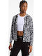 Women's Sweatshirt Jacket Hooded Aluminum