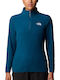 The North Face 100 Glacier Women's Fleece Sweatshirt Blue