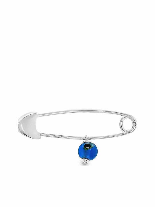 Xryseio Child Safety Pin made of White Gold 18K