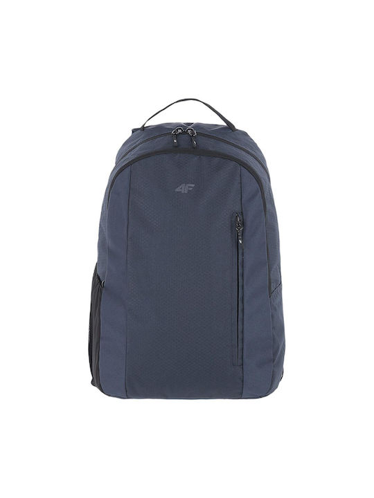 4F Men's Fabric Backpack Waterproof Navy Blue 26lt