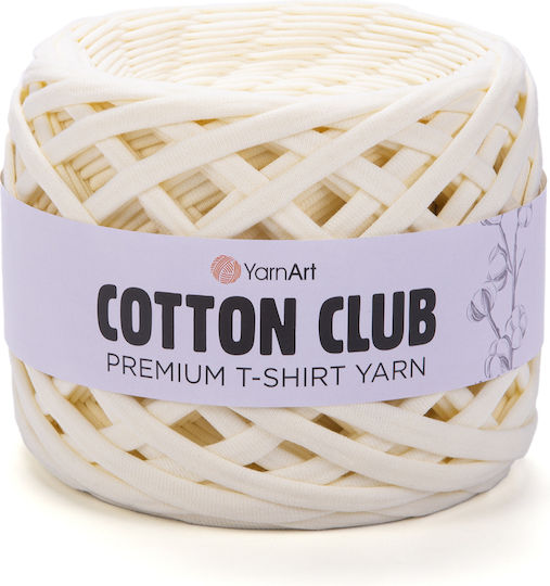 YarnArt Cotton Club Дебела Памучна Ванилия 110м 310гр