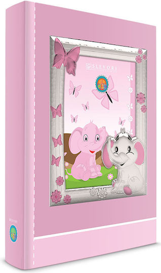 Daskalakis Kinderalbum Geeignet für Fotos 9x13cm Rosa 9x13cm