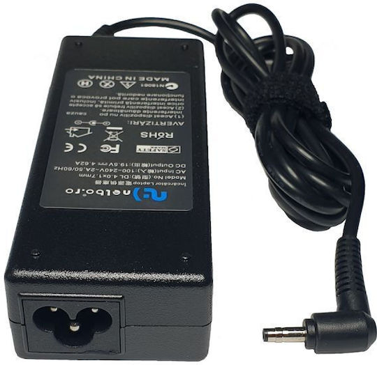 Nelbo Зарядно за лаптоп 90W 19.5V 4.62Спецификация за Dell