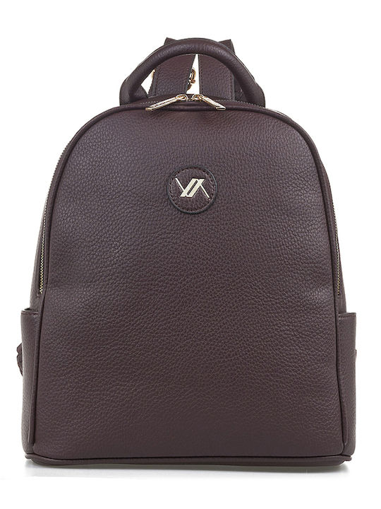 Verde Women's Bag Backpack Burgundy