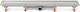 Chudej Stainless Steel Channel Floor with Length 75cm