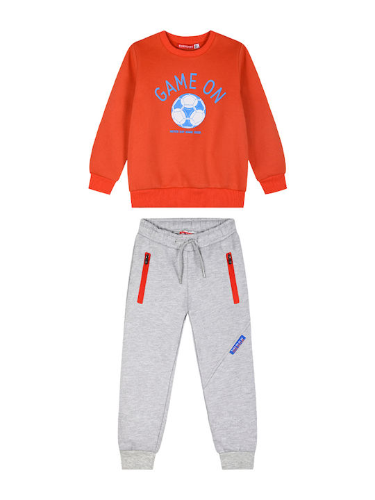 Energiers Kids Sweatpants Set Carrot