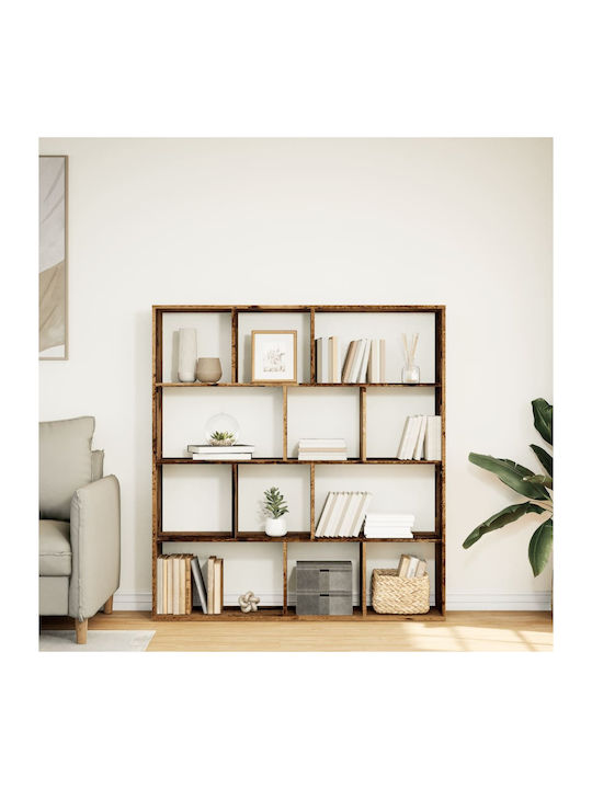 Βιβλιοθήκη Καφέ 132x29x141.5εκ.
