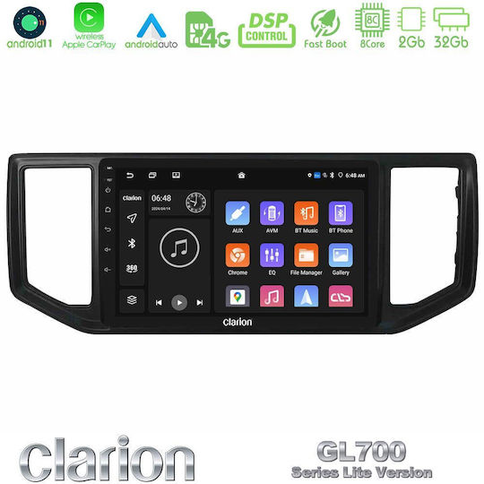 Clarion Автомобилна Аудио Система (Блутут/USB/WiFi/GPS/Apple-Carplay/Android-Auto) с Тъчскрийн 9"