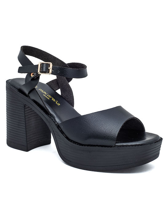 Macarena Damen Sandalen in Schwarz Farbe