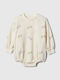 GAP Baby Bodysuit Ivory Frost