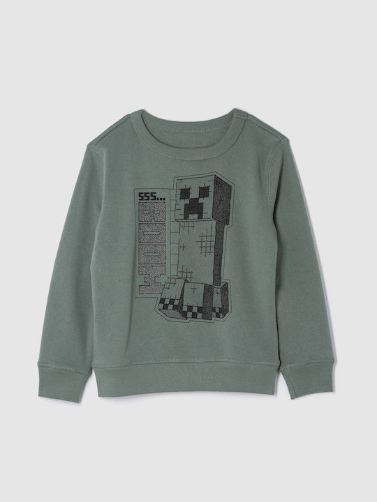 GAP Kids Sweatshirt Green Graphic