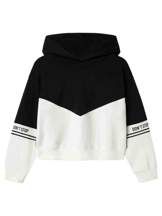 Name It Kids Sweatshirt with Hood White