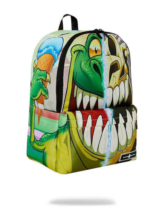 Rucksack Schultasche Space Junk Dino Split Mehrfarbig