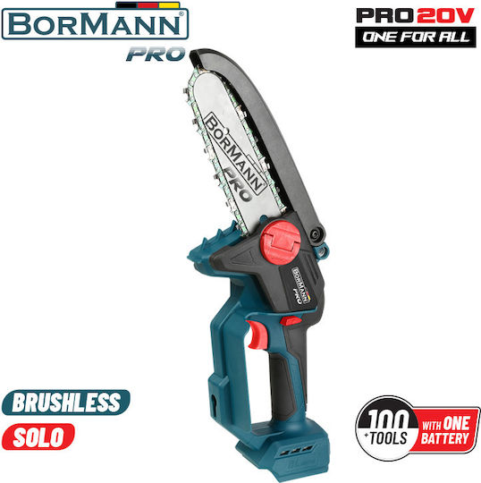 Bormann Pro BBP3990 Pruning Battery Chainsaw 20V 1.1kg with Blade 15cm