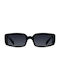 Meller Konata Sunglasses with Black Plastic Frame and Black Polarized Lens KO3-TUTCAR