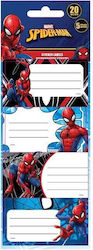 Diakakis Spiderman Stickers 5 Sheets 20 Labels 508439