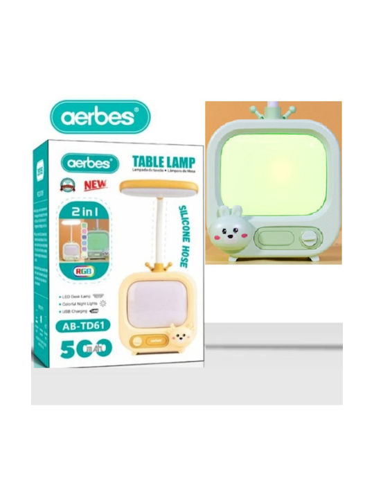 Led Kids Desk Lamp Green