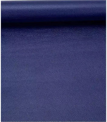 Self-Adhesive Leatherette Patch 0.70x1m Blue