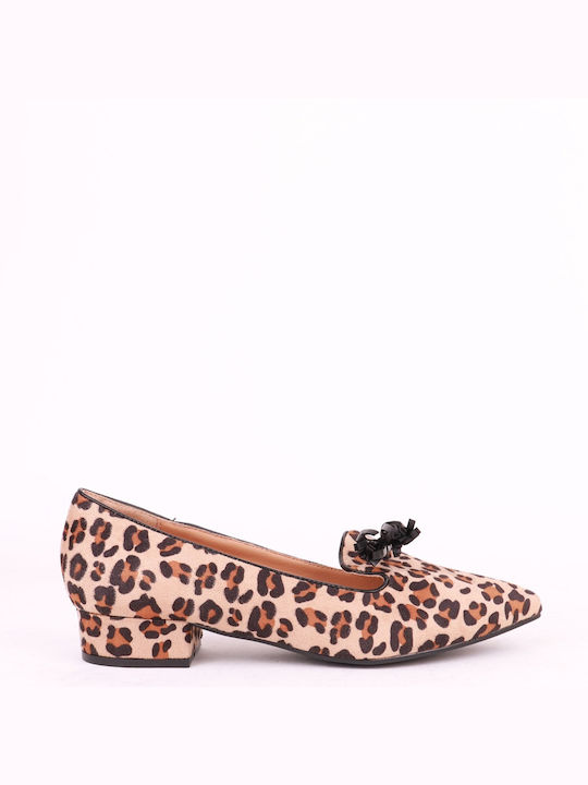 Pantofi cu Toc pentru Femei Alta Moda 5025 Leopard