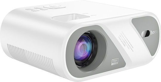 Hoco DT1 Proiector LCD HD LED cu Wi-Fi Alb