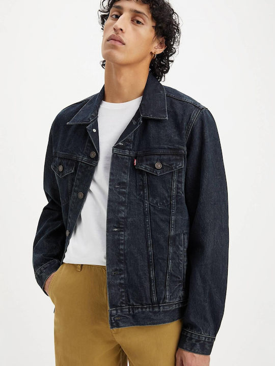 Levi's Trucker Men's Denim Jacket Blue Black