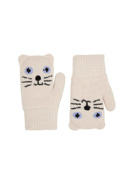 Molo Kinderhandschuhe MItten Ecru 1Stück