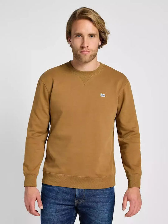 Lee Plain Men's Sweatshirt Brown