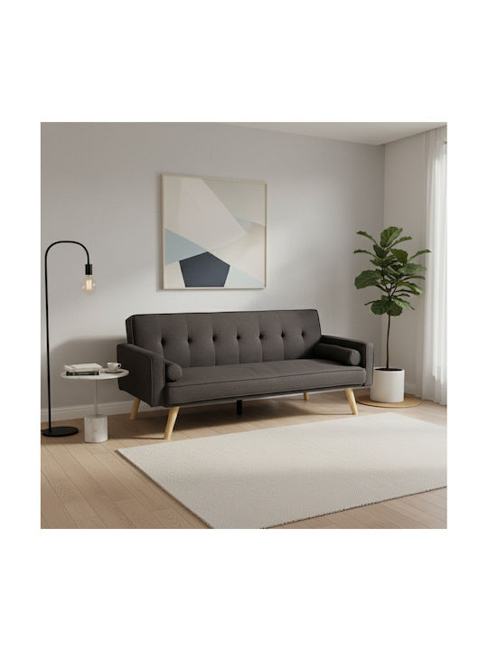 Rony Τριθέσιος Καναπές Κρεβάτι Brown/grey 179x8...