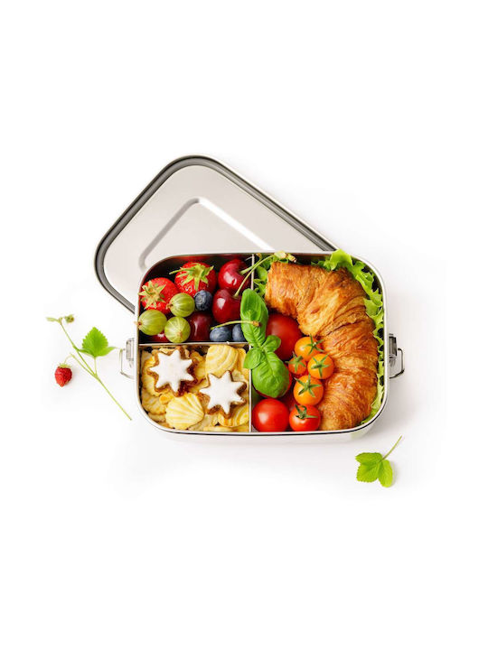 Lekkabox Inox Lunch Box Silver 1000ml