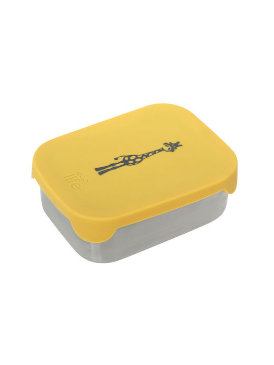 Ecolife Inox Lunch Box Yellow 800ml