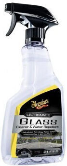 Meguiar's Ultimate Glass Cleaner And Water Repellent Препарат за почистване Спрей за Автомобилни Стъкла 473мл