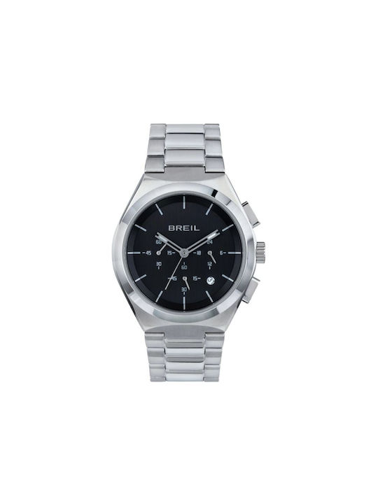 Breil Watch Battery with Silver Metal Bracelet