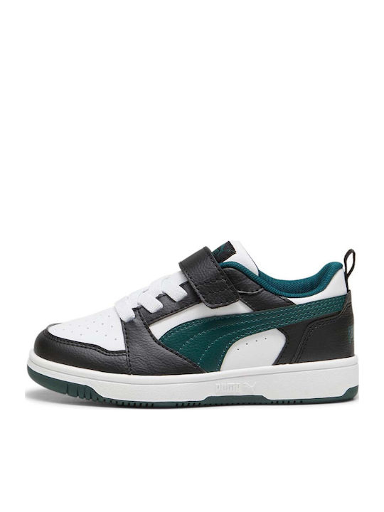 PUMA Rebound V6 Lo AC+ Παιδικά Sneakers με Σκρα...