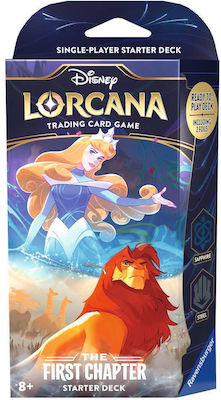 Ravensburger Deck The First Chapter: Sapphire & Steel Starter Deck - Disney Lorcana 11098189SS