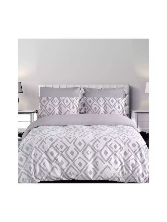 Makis Tselios Home Σετ Πάπλωμα Μονό 160x240εκ. Grey 2τμχ