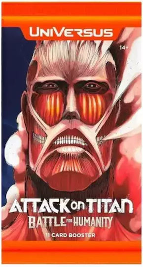 UVS Games Booster Pack Universus Ccg Attack On Titan "battle Humanity"