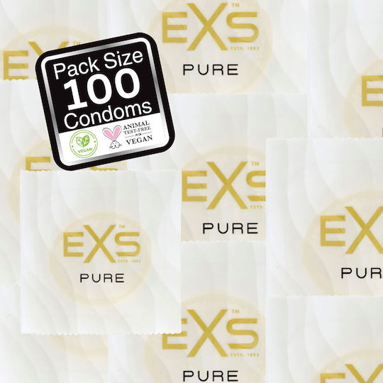 EXS Pure Utra Thin Condoms 100pcs