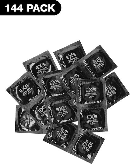 EXS Jumbo Condoms 144pcs