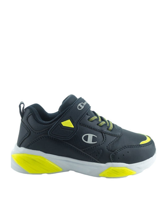 Champion Wave PU Παιδικά Sneakers με Σκρατς & Φ...